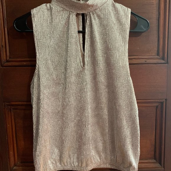 Express Silver Party Top - Picture 2 of 2